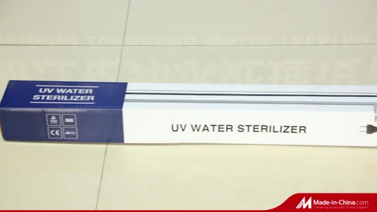 Agua Topone ステンレス鋼 UV 水滅菌器 6、12、16、25、30、55W CE RoHS 家庭用
