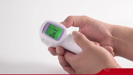 CE 承認 (MDR) FDA 医療用非接触額赤外線温度計 3 バックライト付き